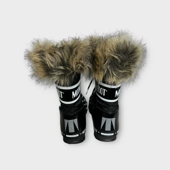 Moon Boot Monaco Low WP 2 women's boots  NWOT sz 8.5 - Picture 2 of 9